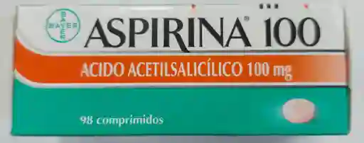 Aspirina 100mg 98 Comprimidos
