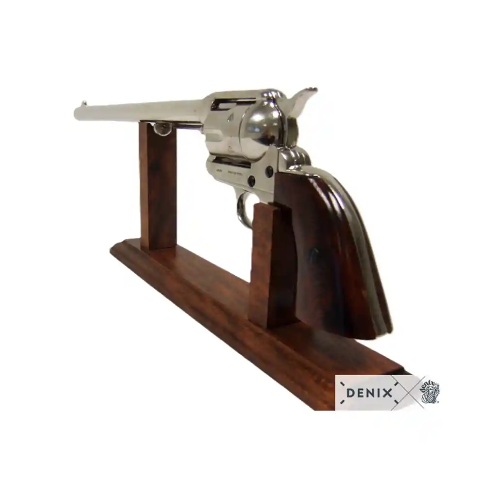 Revolver Colt Pacificador 18" 1873 1,1kgr 46cms Reproduccion Decorativa Piezas Movibles