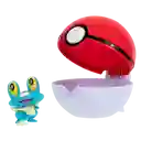 Pokemon Clip´n´go Figura Froakie + Pokebola