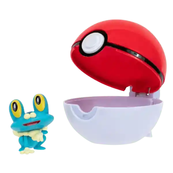 Pokemon Clip´n´go Figura Froakie + Pokebola