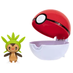 Pokemon Clip´n´go Figura Chespin + Pokebola