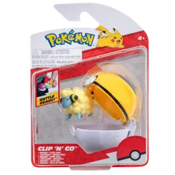 Pokemon Clip´n´go Figura Mareep + Pokebola