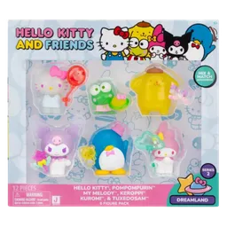 Hello Kitty And Friends Pack 6 Figuras
