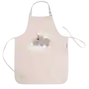 Done By Deer Delantal Impermeable Happy Clouds Rosado