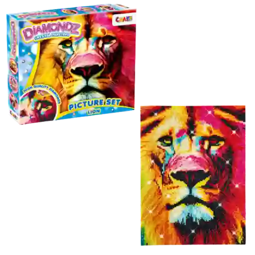 Craze Diamondz Set Picture Lion