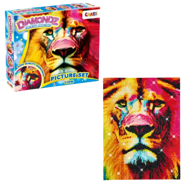 Craze Diamondz Set Picture Lion