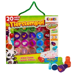Craze Timbres De Animales Set 20ú.