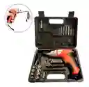 Destornillador Inalambrico 4.8v Con Luz Led Maleta 45 Piezs