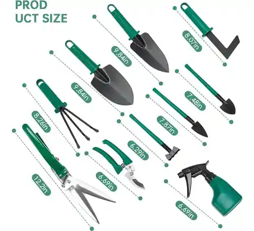 Juego De Herramientas De Jardin Juego Herramientas 10 Piezas