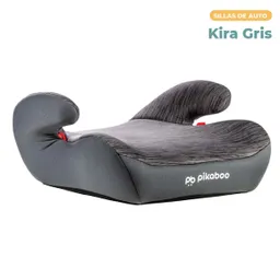 Silla Auto Alzador Pikaboo Kira Gris