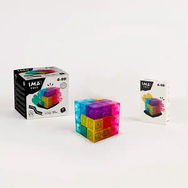Imatrix Cubo Magnéticos | 7 Piezas – Braintoys