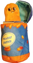 Leon Pet - Juguete Peluche Mantequilla De Mani Con Chirrido Y Sonido De Papel (15172)