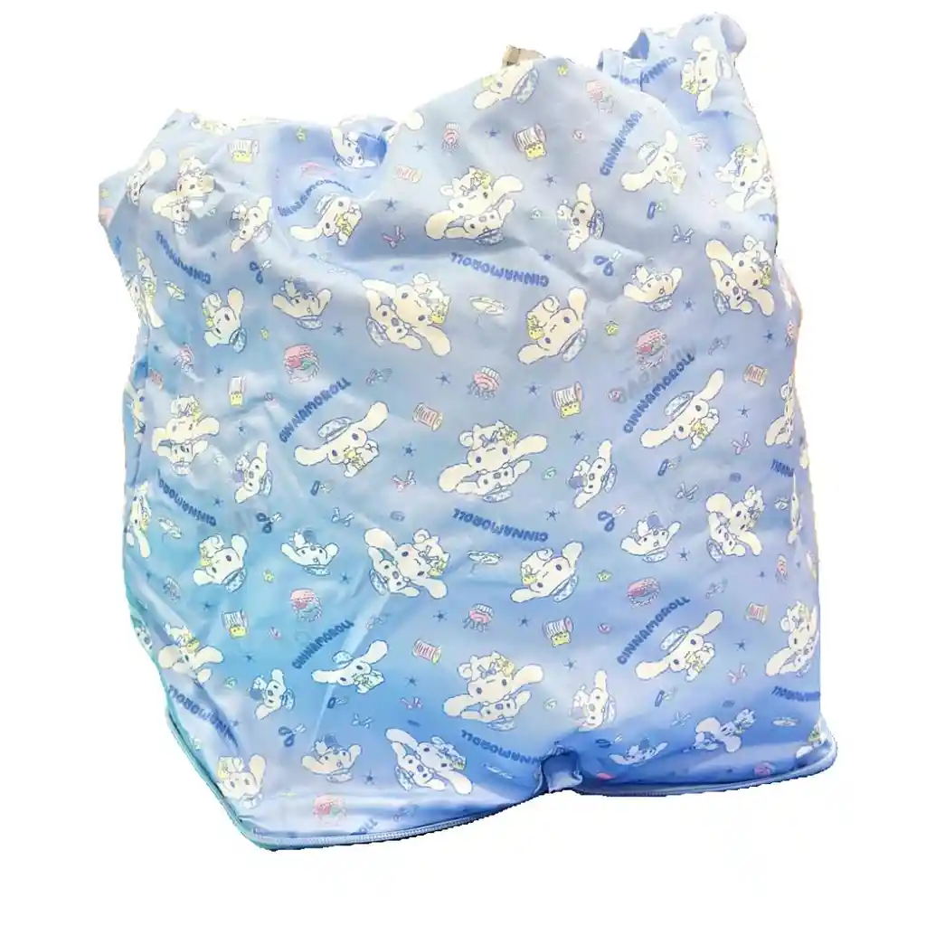 Bolsa De Mano Reutilizable Cinnamoroll (serie Gingham Paperboy)