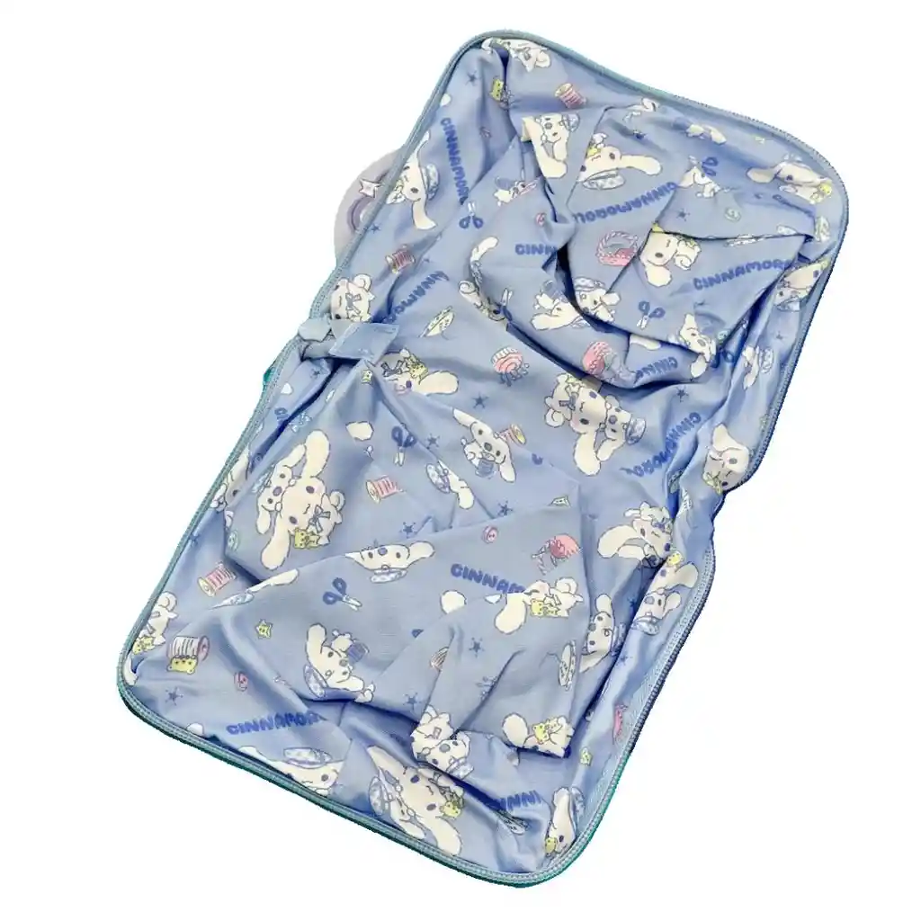 Bolsa De Mano Reutilizable Cinnamoroll (serie Gingham Paperboy)