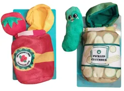 Mondo Mascotas - Juguete Peluche Salsa De Tomate O Pepinillos (con Sonido) Para Mascotas (13354)