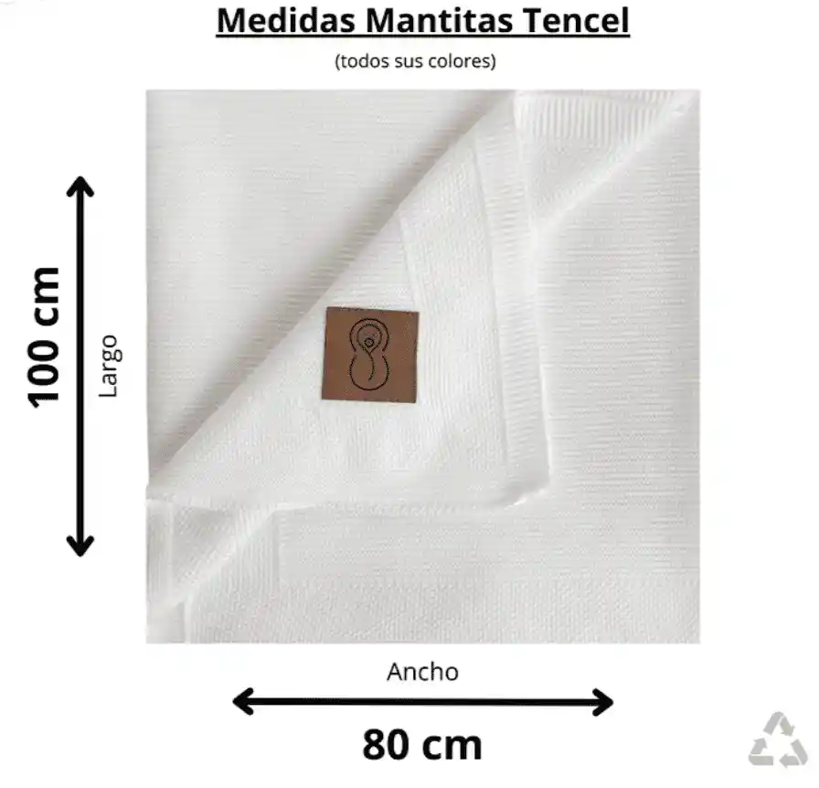 Mantita Bebé Tencel Pink