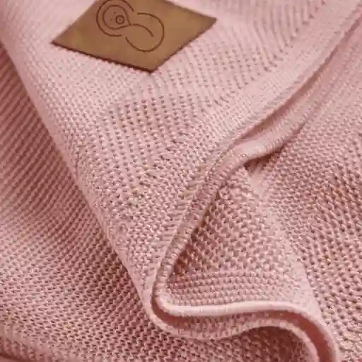 Mantita Bebé Tencel Pink