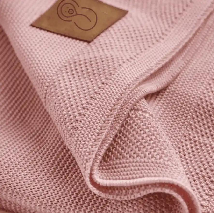 Mantita Bebé Tencel Pink