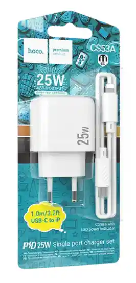 Kit Carga Tipo C A Lightning Hoco Cdc4543