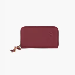 Joyero Travel Liso Burdeo