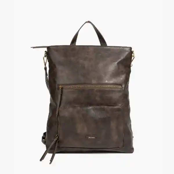 Cartera Mochila Notebook Boho 13/15" Café