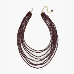 Collar Multicapas Café