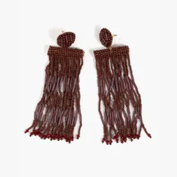 Aros Fiesta Mostacillas Café