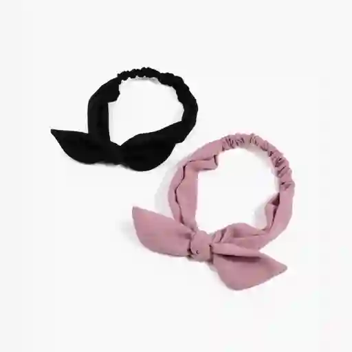 Set Cintillos Cinta Negro