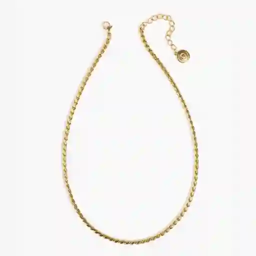 Collar Trenzado Dorado