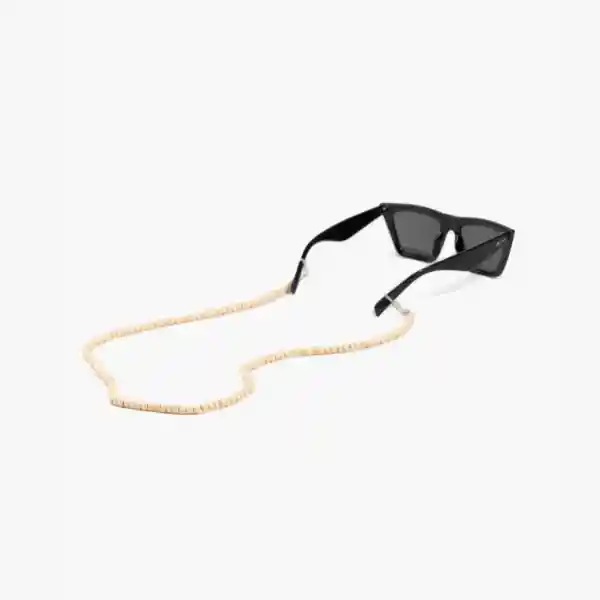 Strap Sujetador Lentes Mostacillas Beige