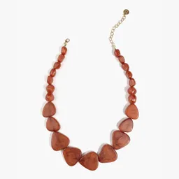Collar Piedras Irregulares Terracota