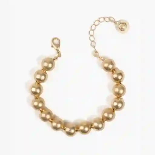 Pulsera Borlas Dorado