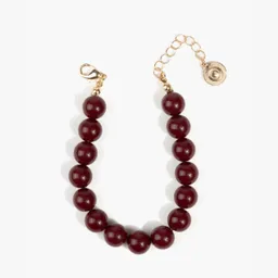Pulsera Borlas Burdeo