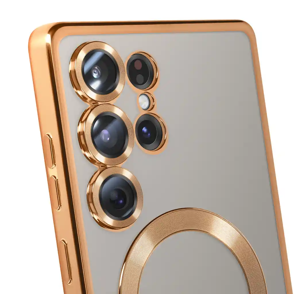 Carcasa Samsung S24 Fe Magsafe Con Borde De Color