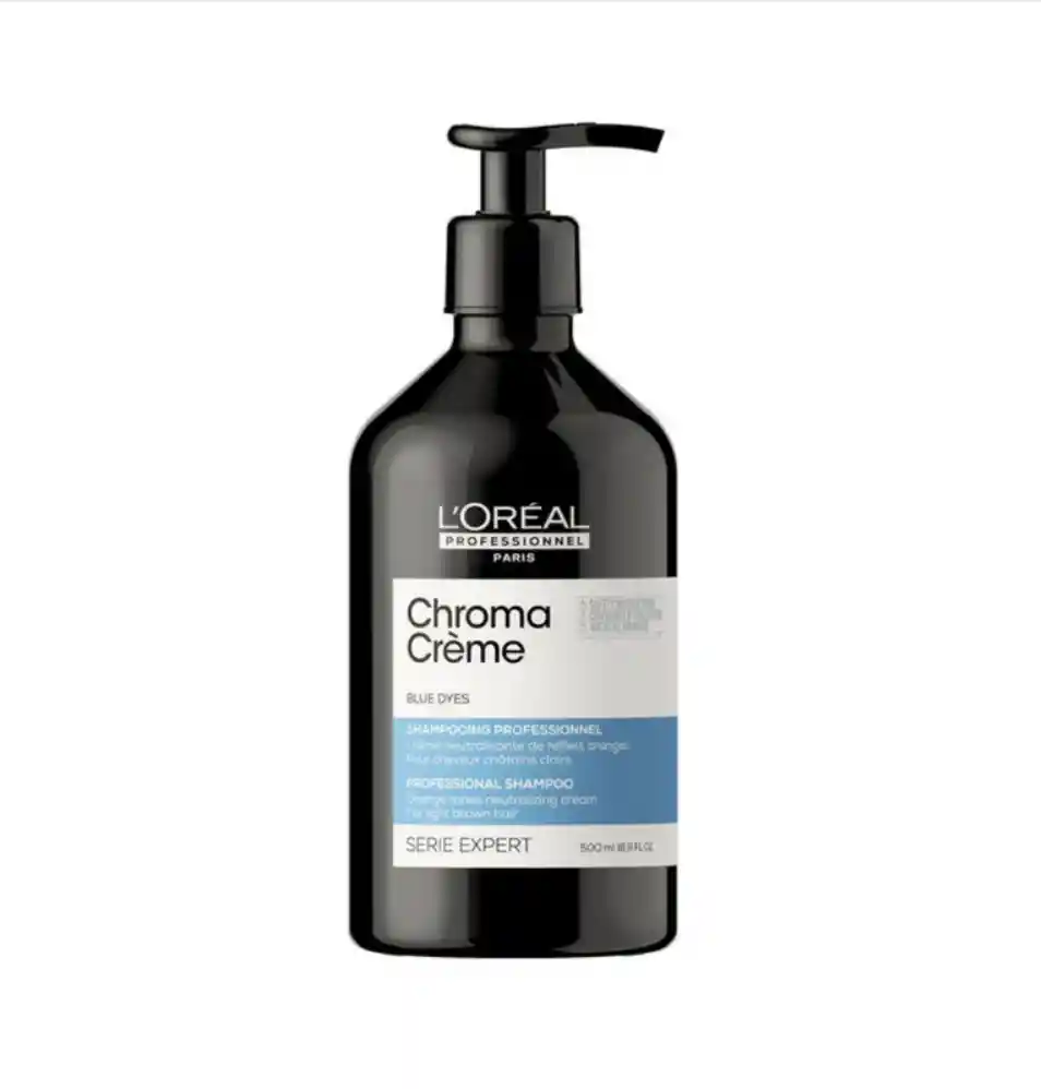 Shampoo Matizador Azul Chroma Crème 500ml L'oréal Pro