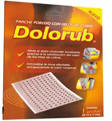 Dolorub Parche Con Hilos De Cobre X 2