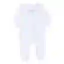 Warmi Enterito Emilia Blanco Flores Bordadas 0/3 Meses