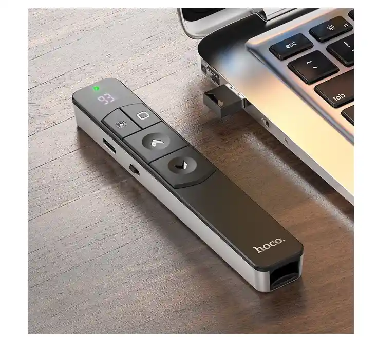 Presentador Diapositiva Hoco Gm202 Puntero Laser