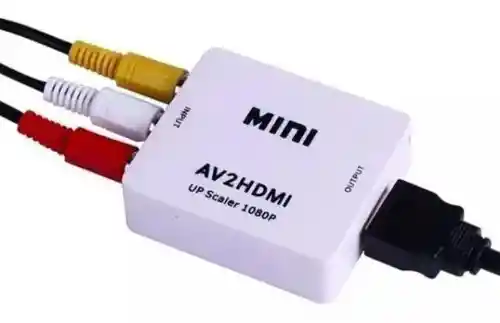 Adaptador Conversor Av Rca Analógo A Hdmi Digital