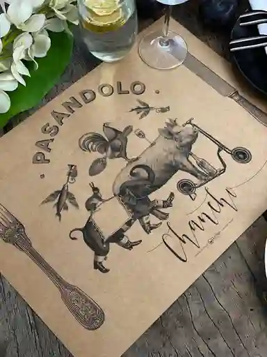 Individual Kraft · Pasándolo Chancho