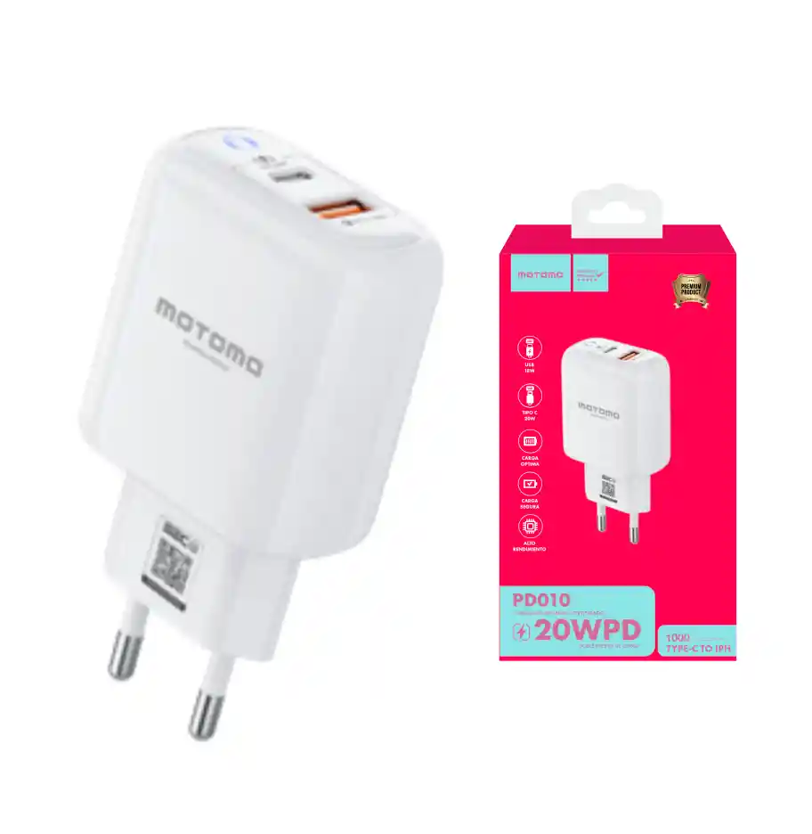 Cargador De Muro Mo-pd010 C To Lightning