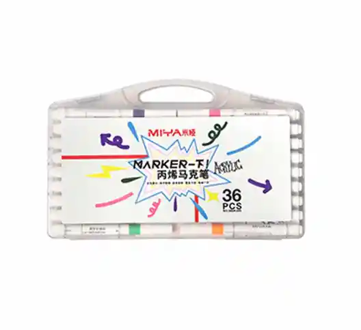 Set Acrílicos Himi - Miya 36 Colores