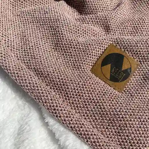 Manta Polar Rosa Lanilla