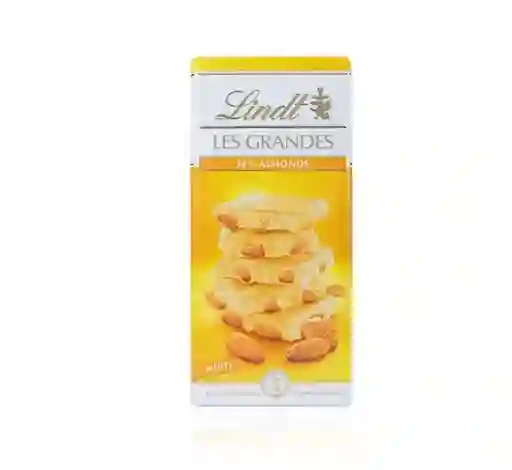 Lindt Chocolate Les Grandes Blanca Y Almendras