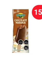 Paleta De Chocolate Naranja Guallarauco 62g