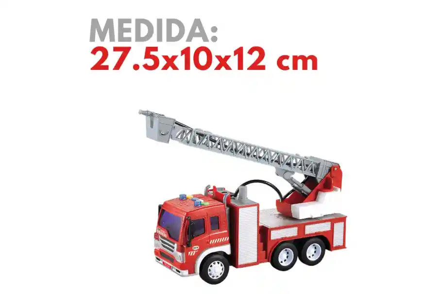 Juguetes Camión De Bomberos Con Sirenas Luz Sonido
