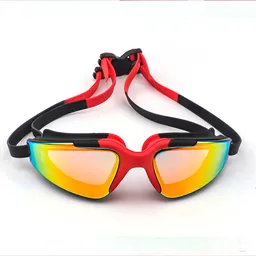 Lentes De Natación Adulto Mc823 Phoenix Rojo Negro