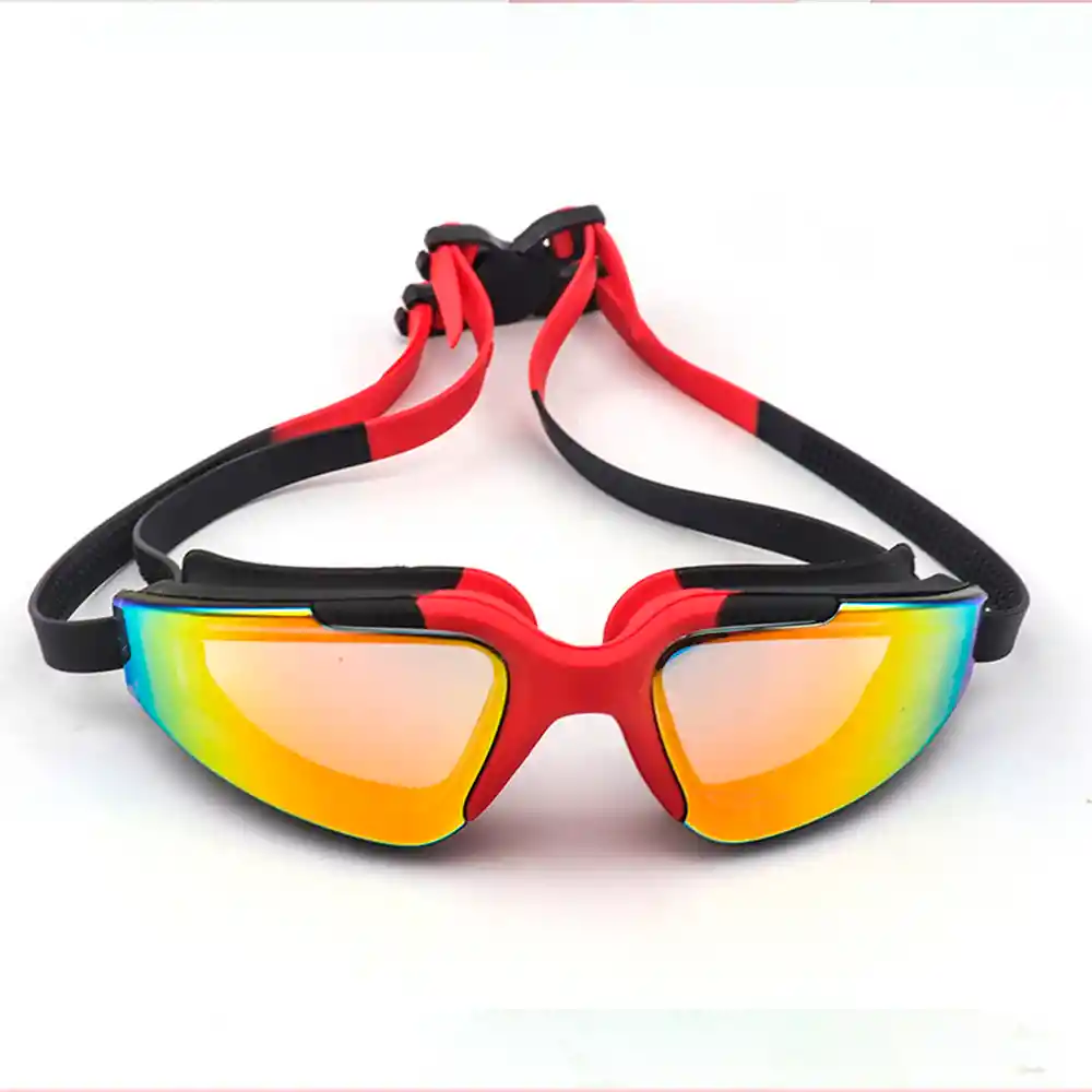 Lentes De Natación Adulto Mc823 Phoenix Rojo Negro