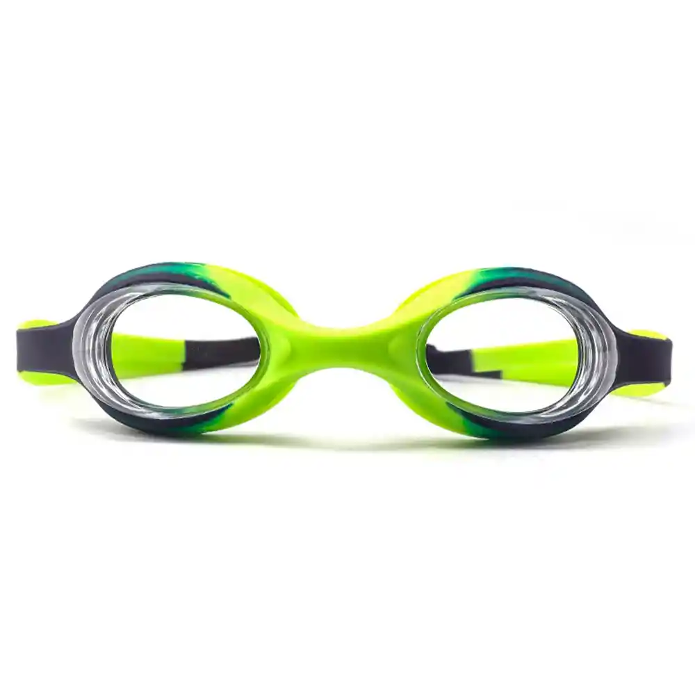Lentes De Natación Para Niños Antifog Phoenix Verde Negro