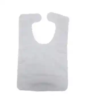 Babero Blanco Impermeable.